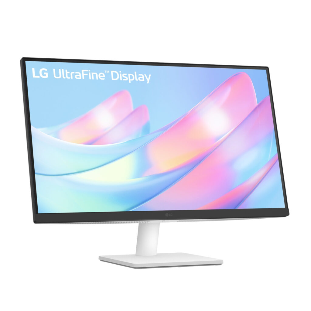 LG UltraFine 27″ 4K UHD IPS Monitor – White - Image 2