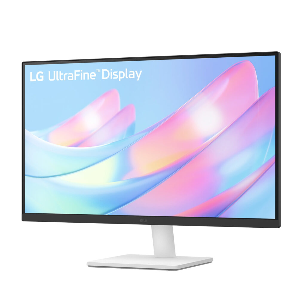 LG UltraFine 27″ 4K UHD IPS Monitor – White - Image 3