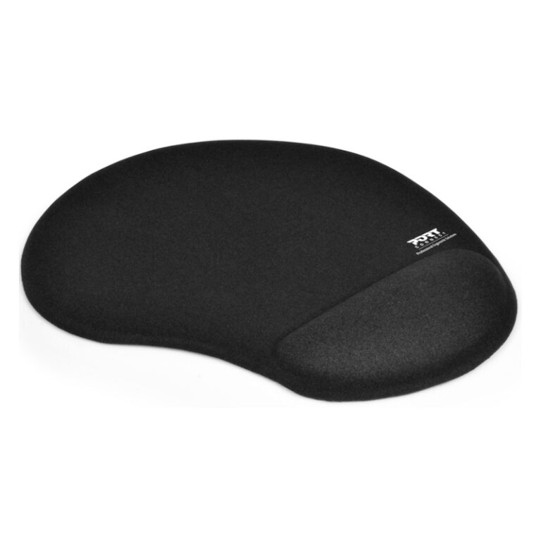 Port Ergonomic Gel Mouse Pad – Black - Image 2