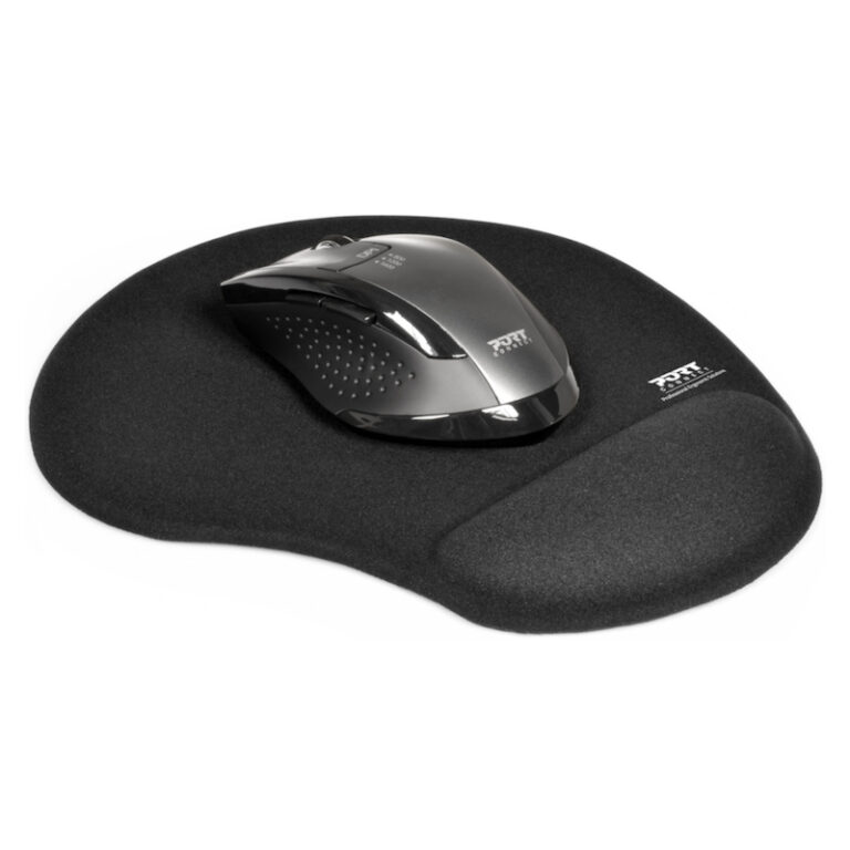 Port Ergonomic Gel Mouse Pad – Black - Image 5