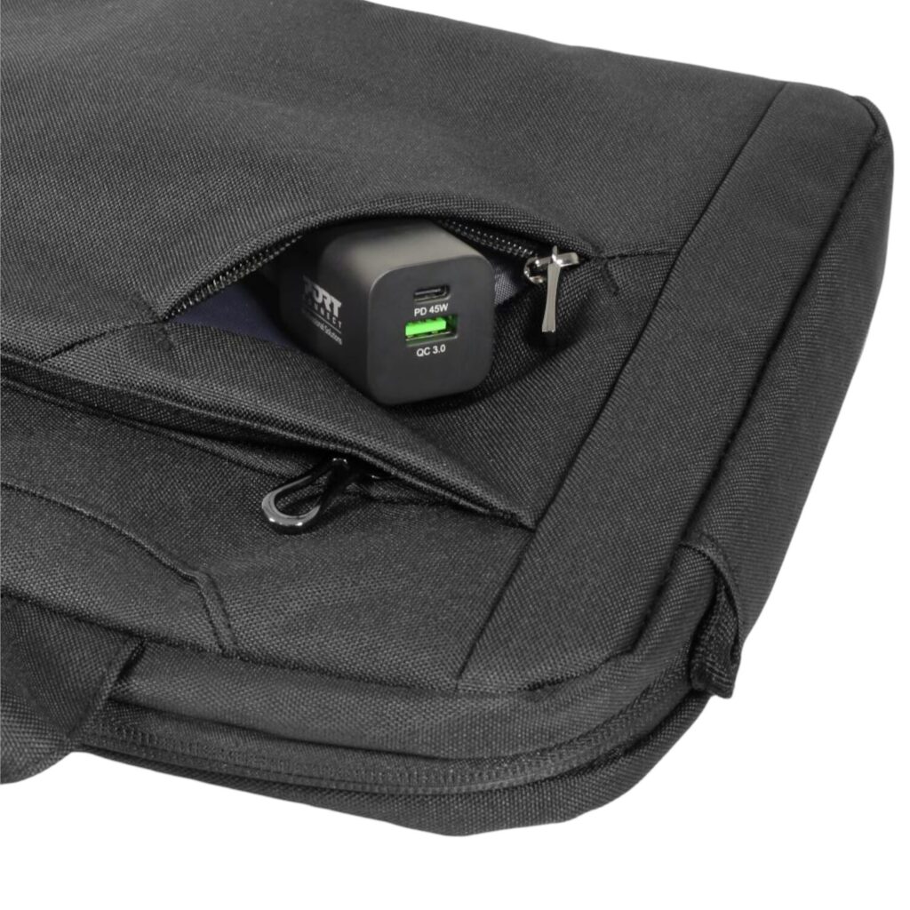 Port Designs SYDNEY Eco 15.6” Laptop Bag – Black - Image 5