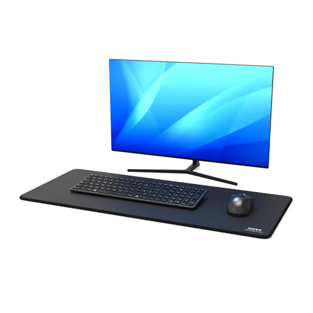 Port Connect Professional Desk Pad – Black (300 x 700mm) - Image 5