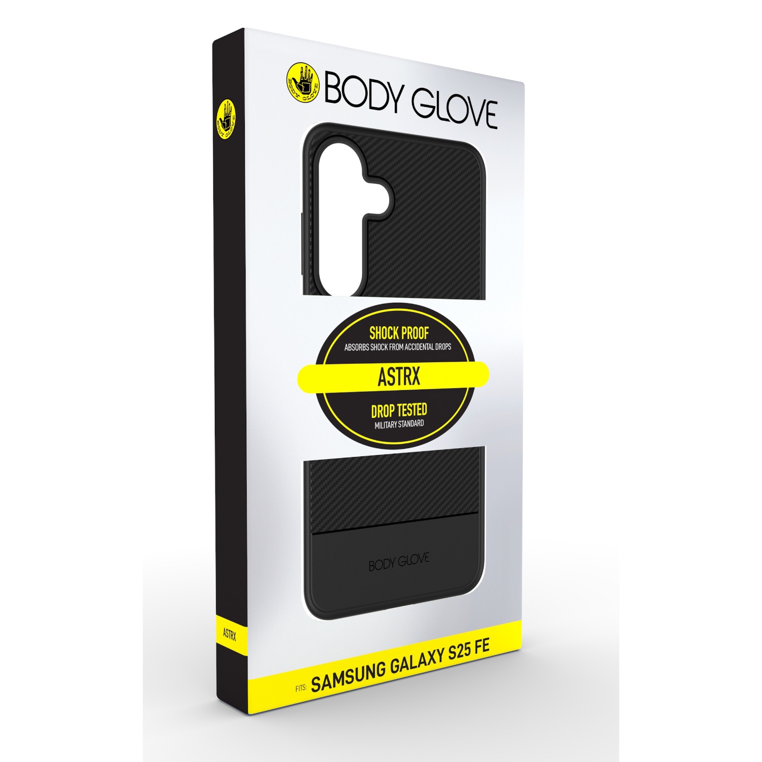 Body Glove Astrx Case – Samsung Galaxy S25 FE – Black - Image 8