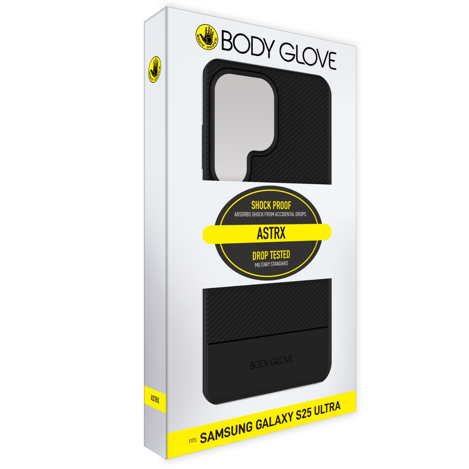 Body Glove Astrx Case – Samsung Galaxys S25 Ultra – Black - Image 8