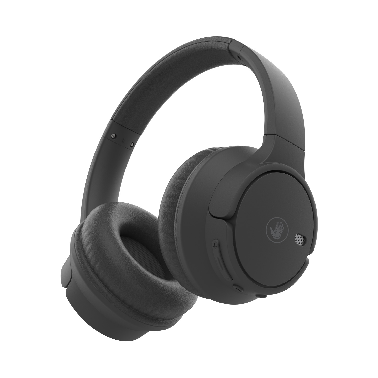 Body Glove AMPED Wireless Over-Ear Headphone – Black - Image 3