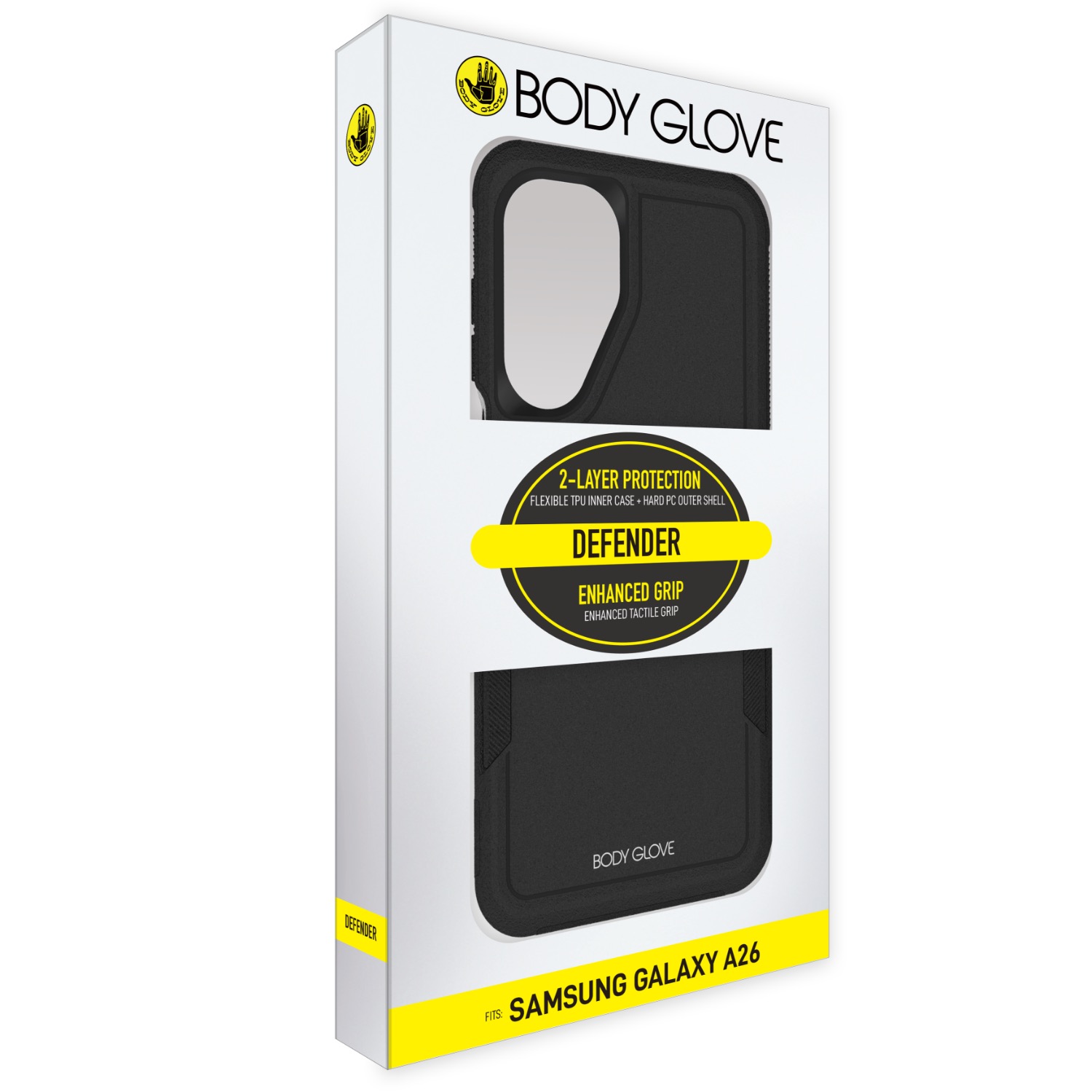 Body Glove Defender Case – Samsung Galaxy A26 – Black - Image 8