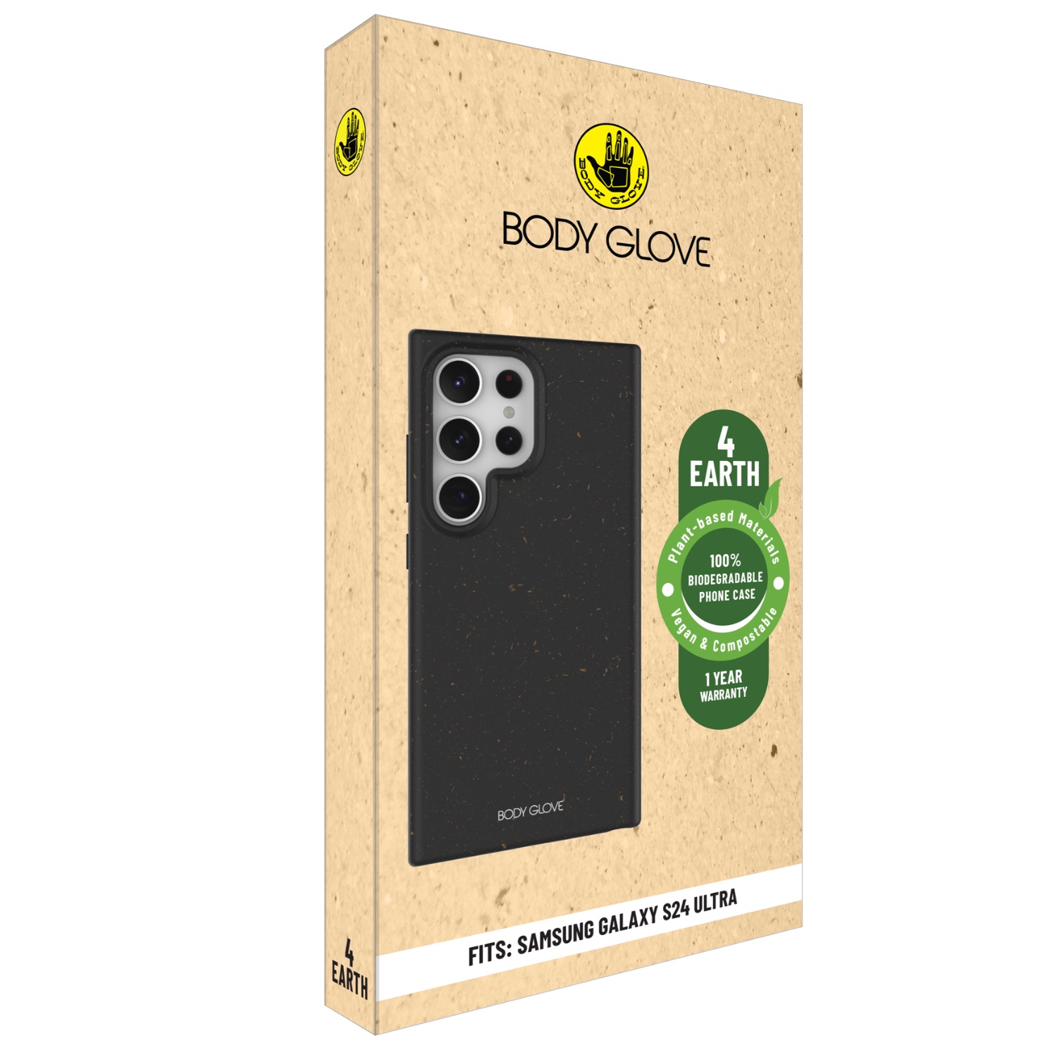 Body Glove 4Earth Bio Case – Samsung Galaxy S24U – Black - Image 4