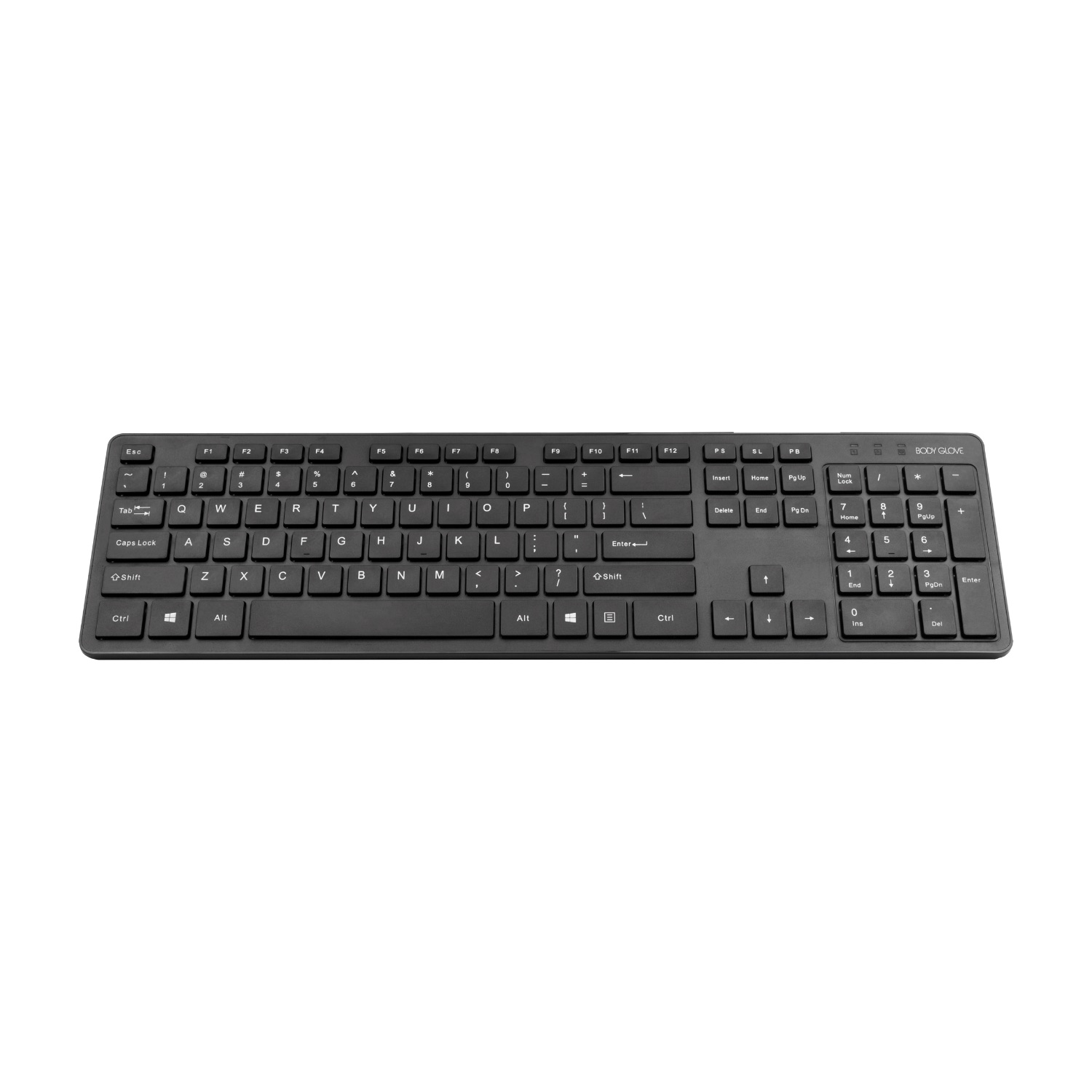 Body Glove Wireless Keyboard Black or White - Image 3