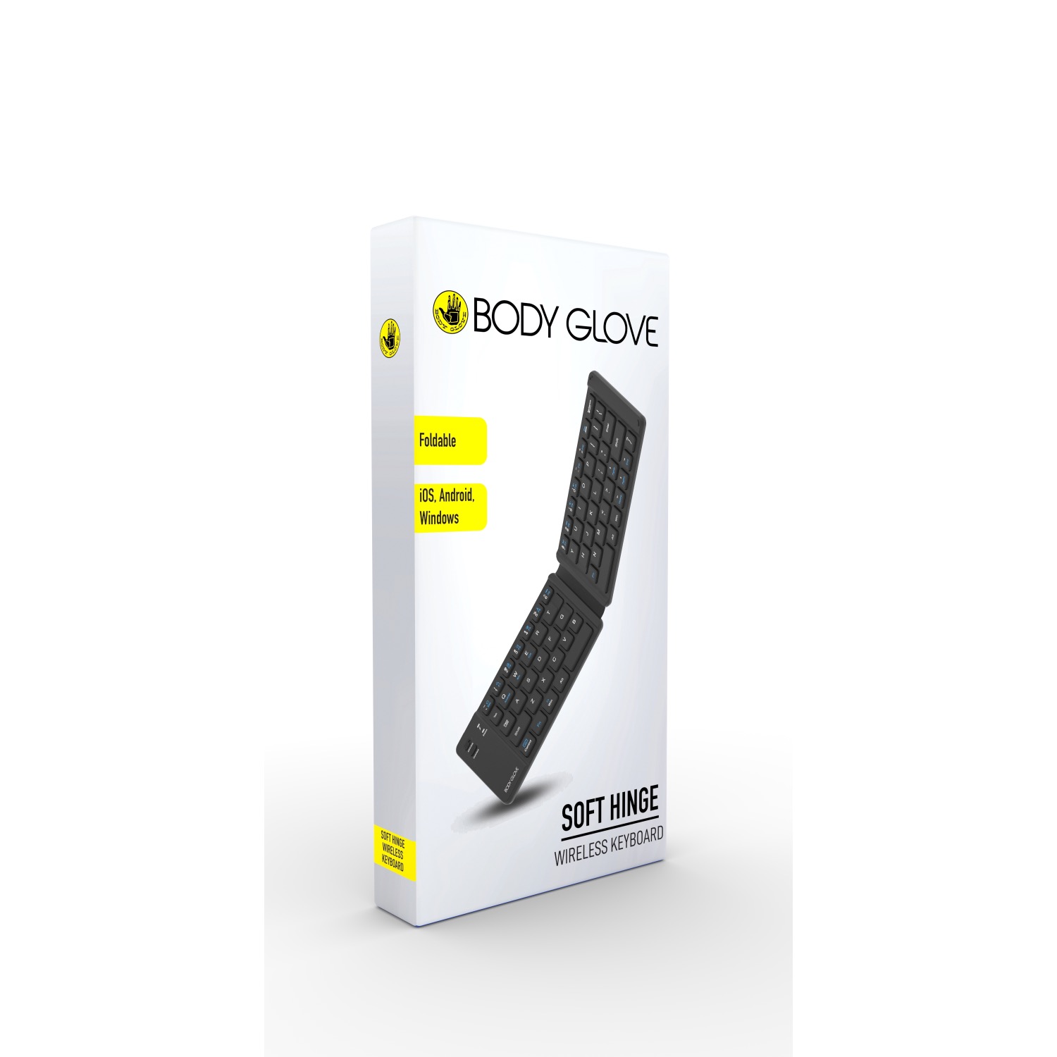 Body Glove Wireless Folding Soft Hinge Keyboard – Black - Image 5