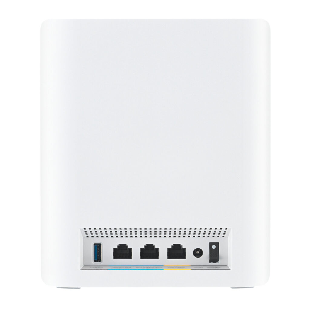 ASUS ZenWiFi BT10 Wi-Fi 7 Tri-Band 10G AiMesh Router Node (1-Pack) – White - Image 4