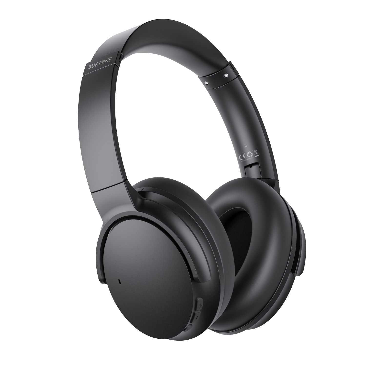 Burtone Bliss ANC Bluetooth Wireless Headset – Black