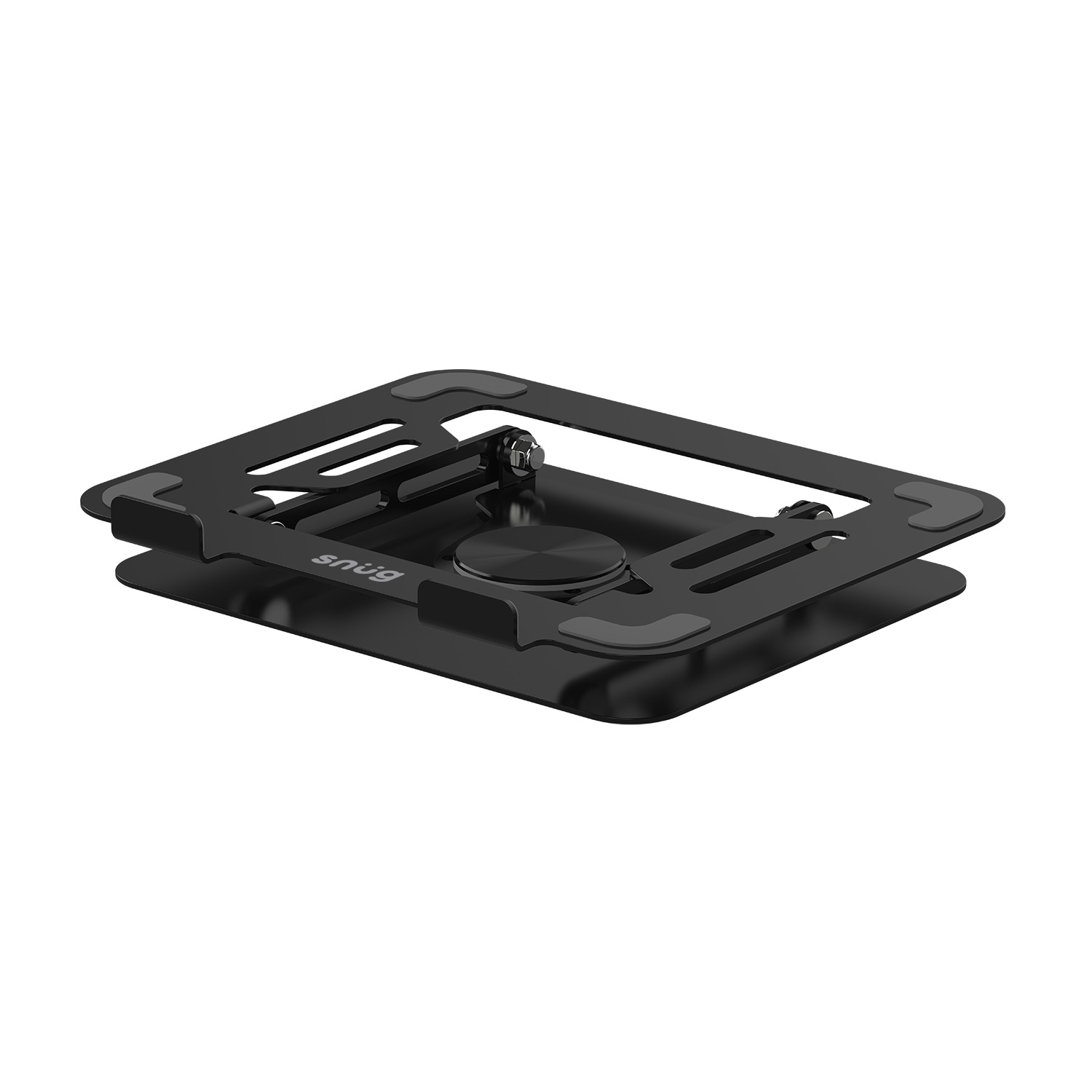 Snug Multi Angle Rotating Base Laptop Stand – Black - Image 2