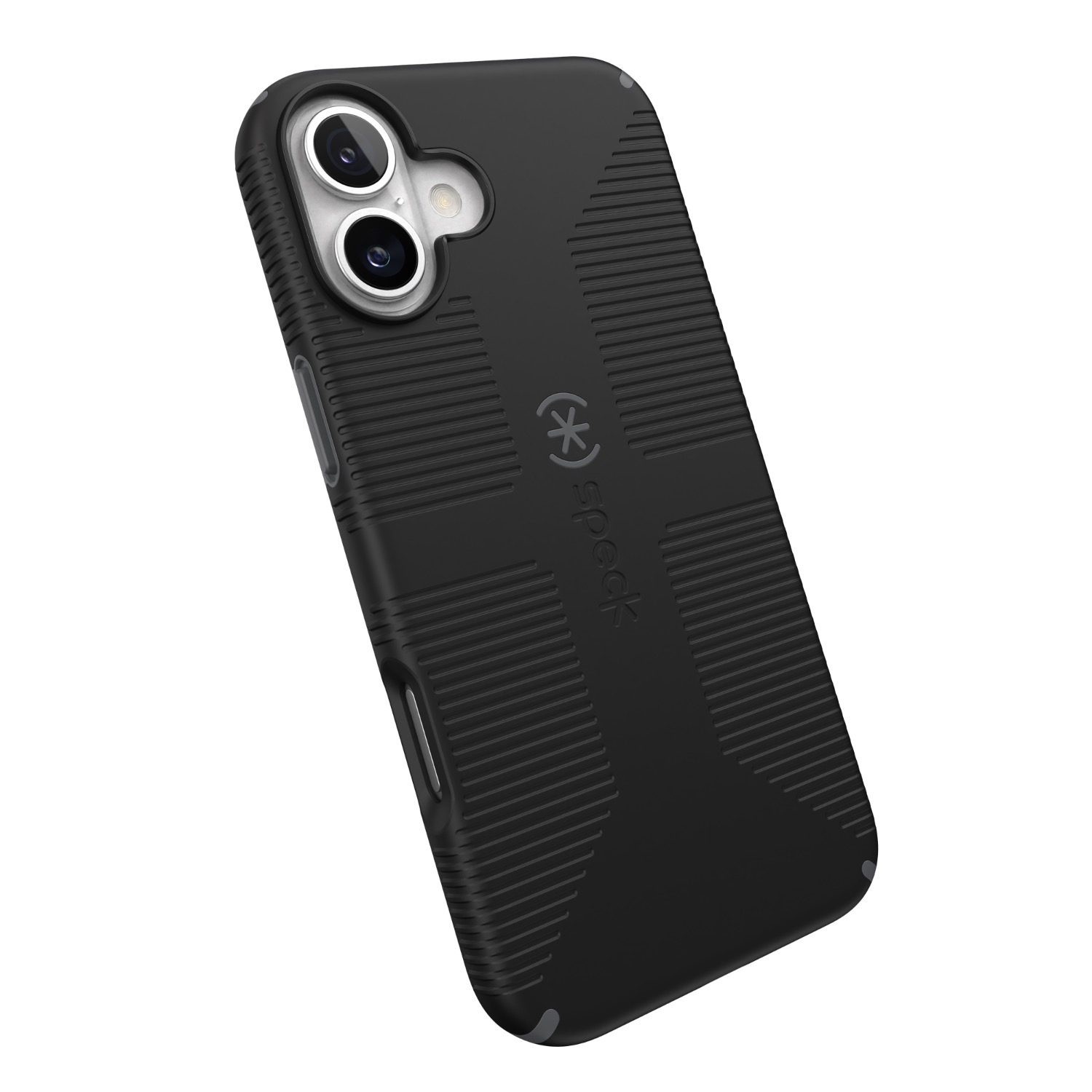 Speck Candyshell Grip MagSafe Case – Apple iPhone 16 Plus – Black & Slate - Image 3