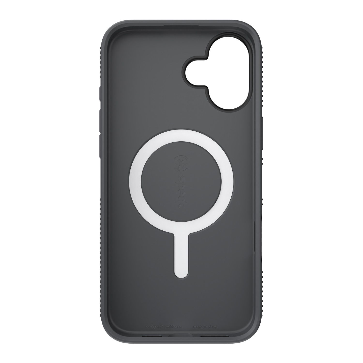 Speck Candyshell Grip MagSafe Case – Apple iPhone 16 Plus – Black & Slate - Image 6