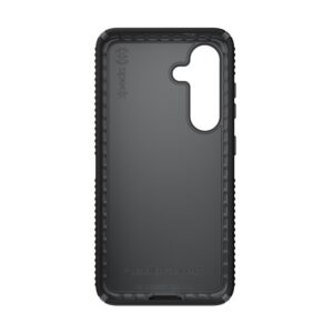 Speck Presidio2 Grip Case – Samsung Galaxy S25 – Black & Slate Grey