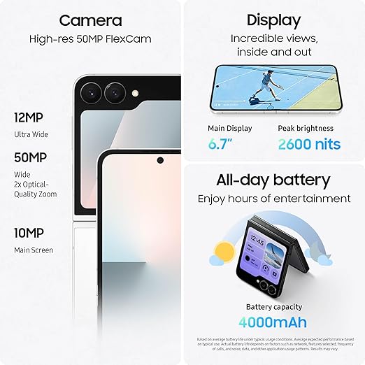 Get The Samsung Galaxy Flip 7 FE Black 256GB 5G - Image 5
