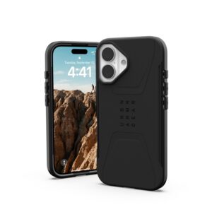 UAG Civilian Magsafe Case – Apple iPhone 16 – Black