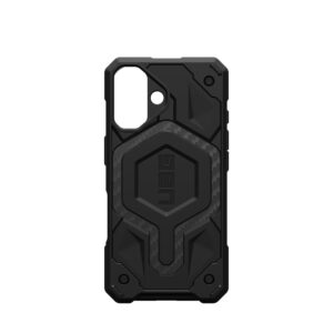 UAG Monarch Case – Apple iPhone 16 – Carbon Fibre