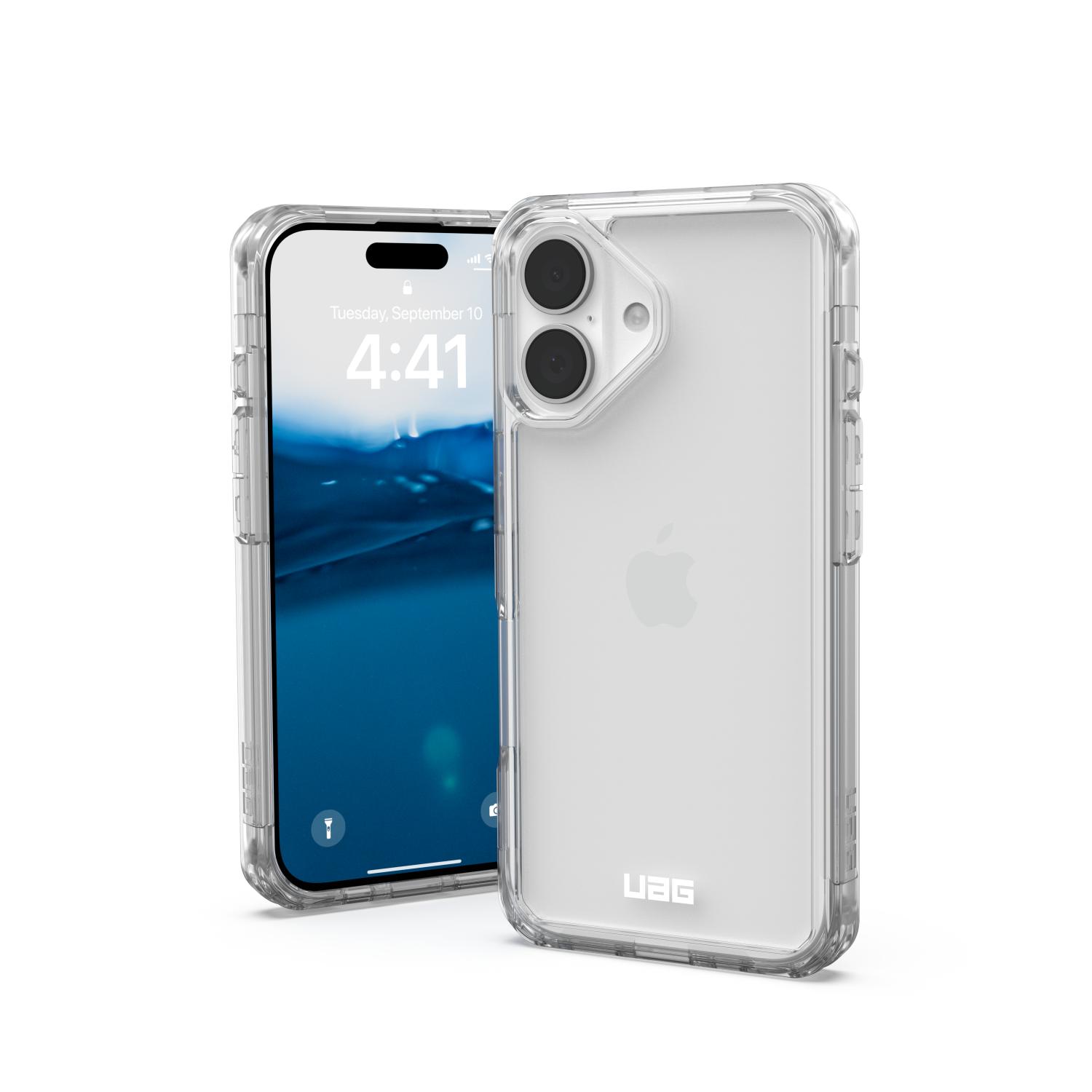 UAG Plyo Case – Apple iPhone 16 – Ice - Image 3