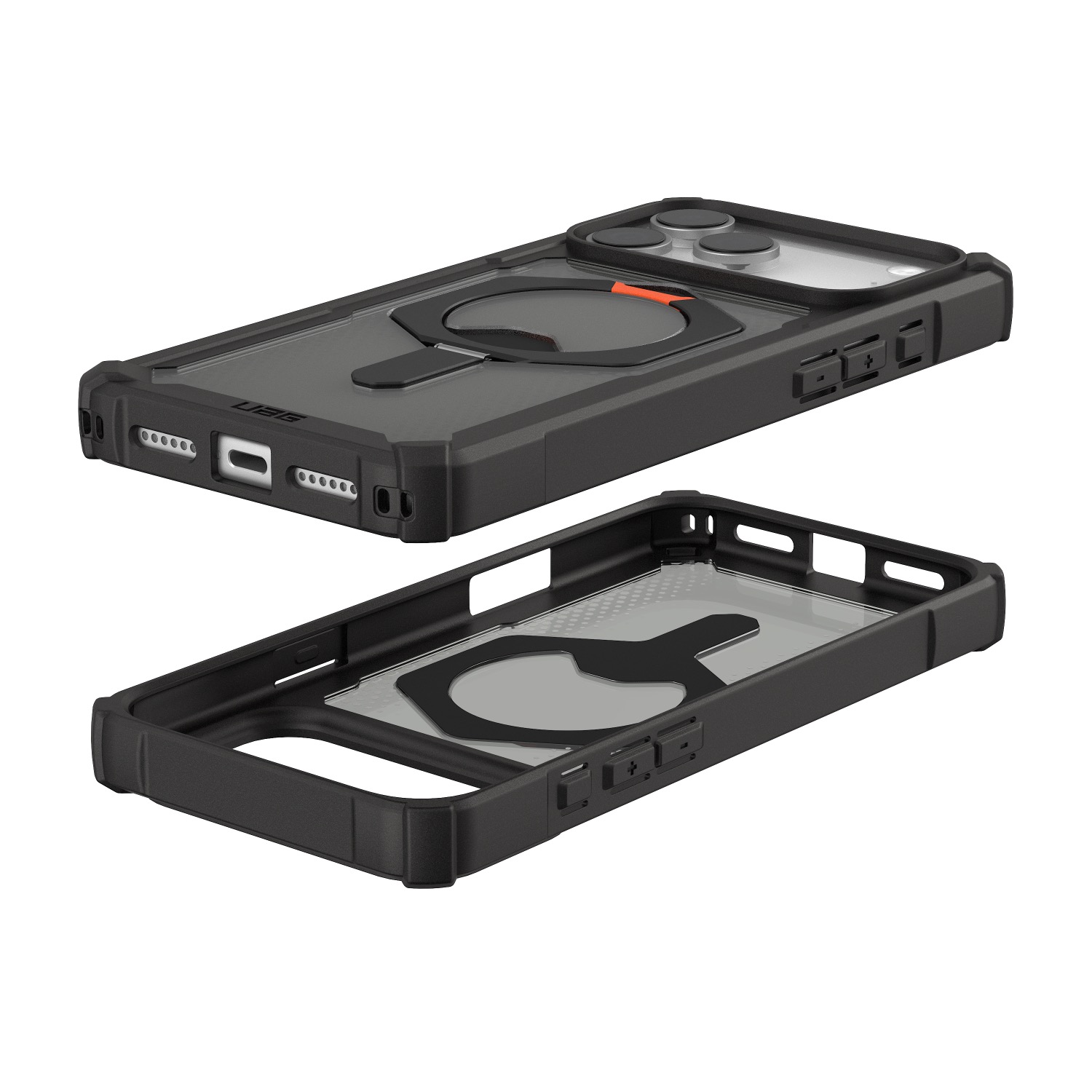 UAG Plasma XTE MagSafe Case – Apple iPhone 17 Pro – Black & Orange - Image 10