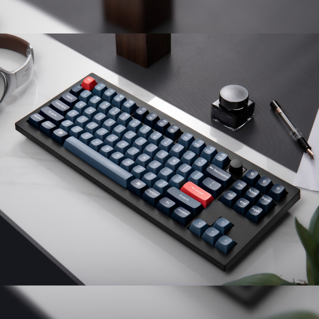 Keychron V3 Max QMK/VIA 80% Wireless Custom Mechanical Keyboard – Carbon Black - Image 3