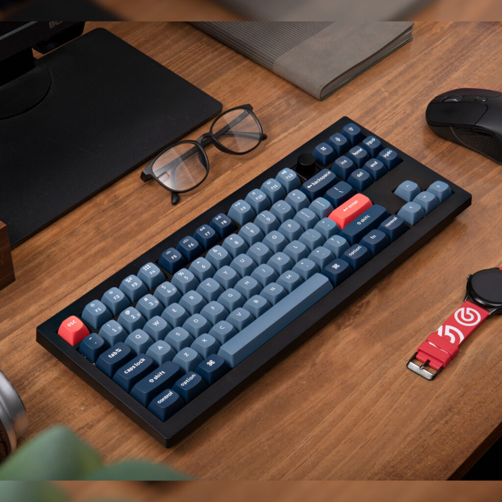 Keychron V3 Max QMK/VIA 80% Wireless Custom Mechanical Keyboard – Carbon Black - Image 4