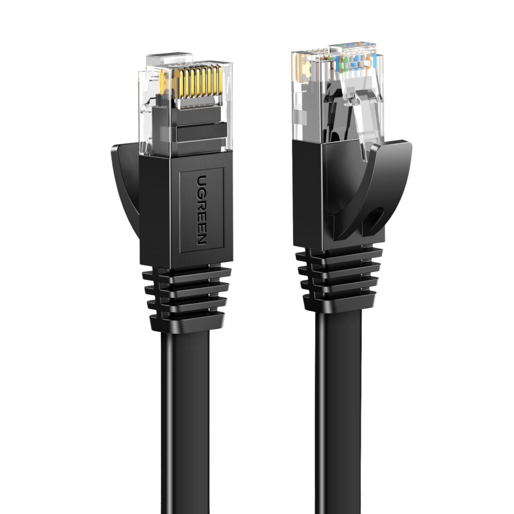 UGREEN NW102 Cat6 U/UTP Flat Ethernet Cable 0.5M / 1M / 2M / 3M / 5M / 8M / 10M / 15M / 20M / 30M - Image 2