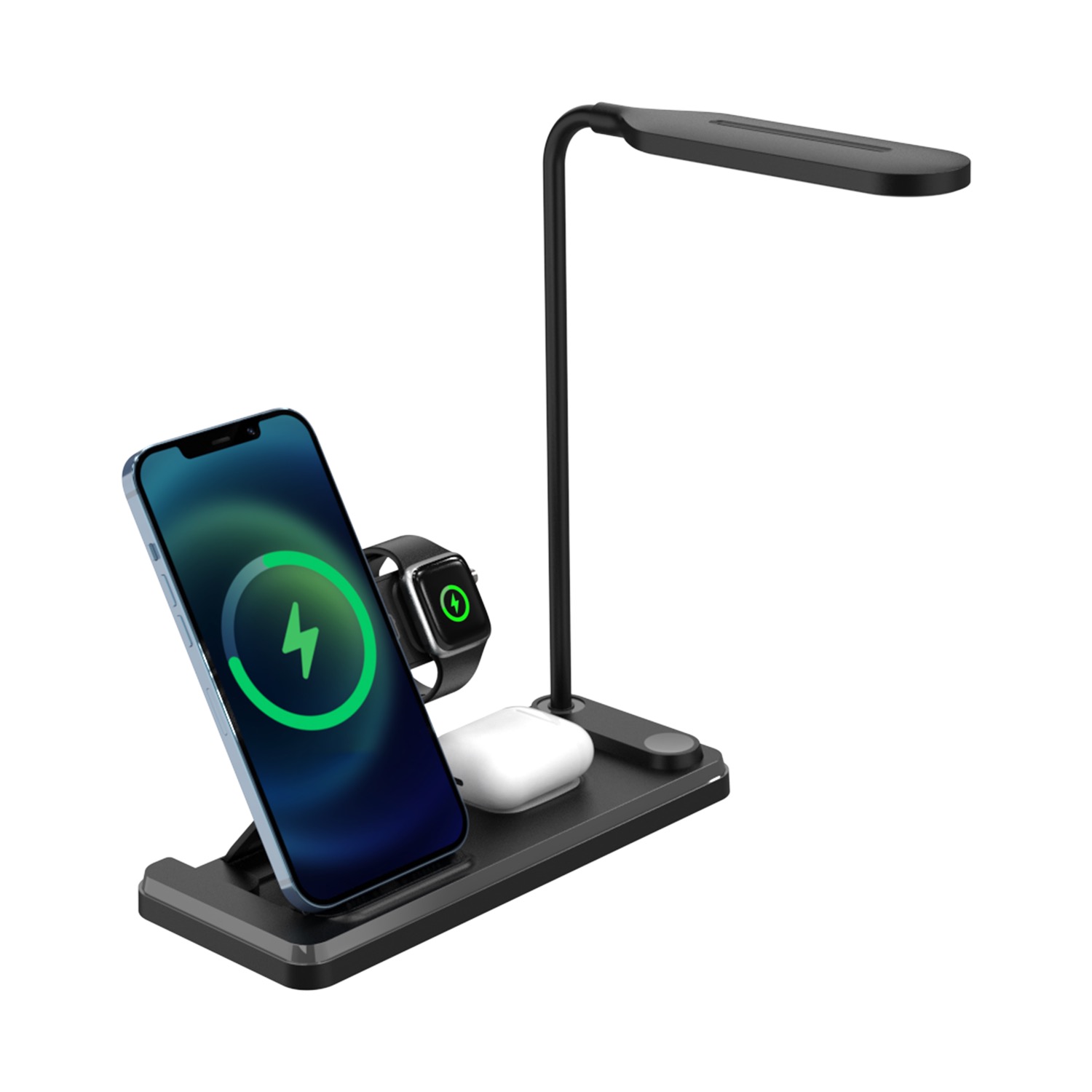 Snug Wireless 4-In-1 LED Lamp Charger 15W – Black - Image 10