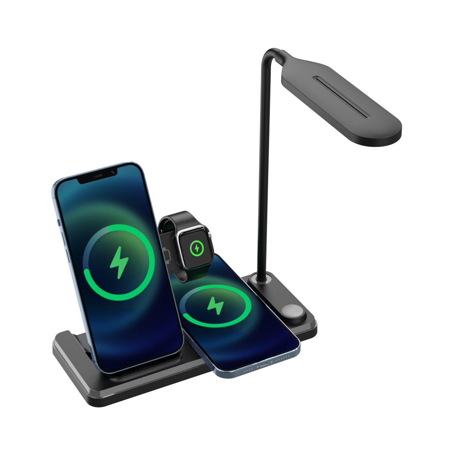 Snug Wireless 4-In-1 LED Lamp Charger 15W – Black - Image 11
