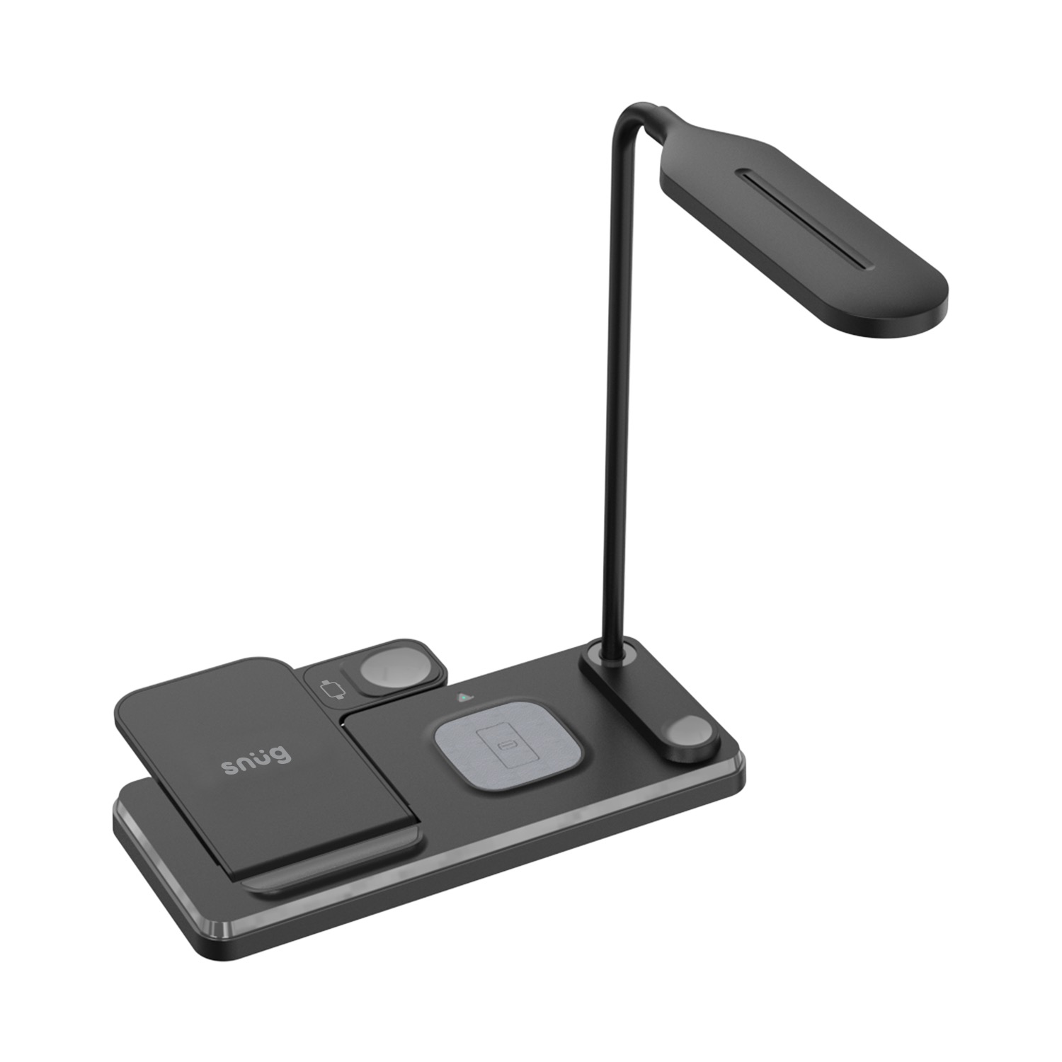 Snug Wireless 4-In-1 LED Lamp Charger 15W – Black - Image 6